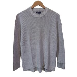 Women's AE Knit Sweater Light Grey Medium